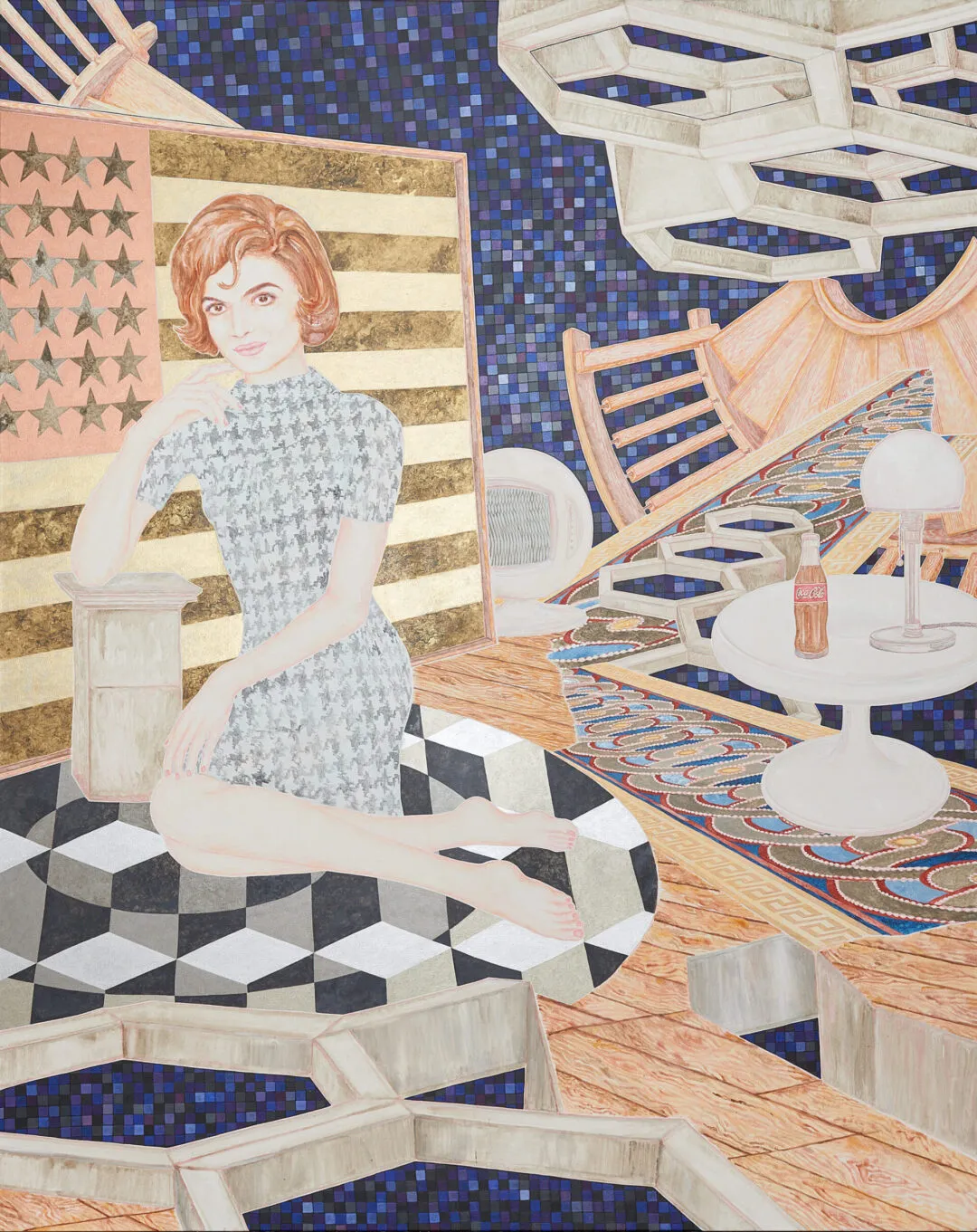 Abetz & Drescher – Rebirth 250 x 200 x 5 cm acrylic on canvas 2018