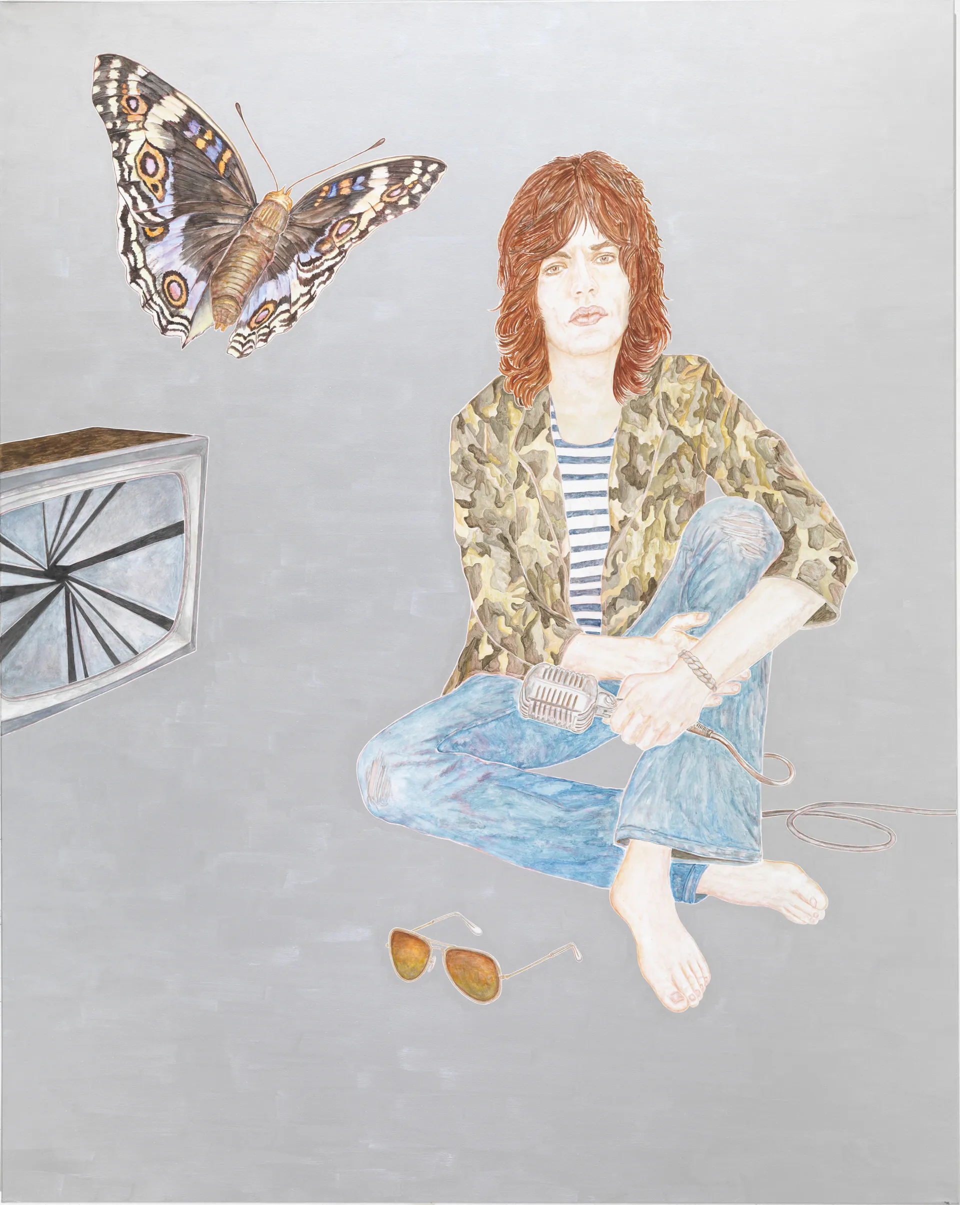 Sympathy for the Devil 2019, 250 x 200, Acrylic on Canvas